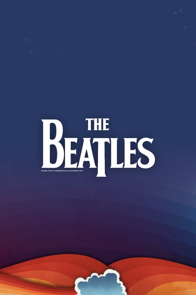 Fondo de pantalla Beatles Rock Band 640x960