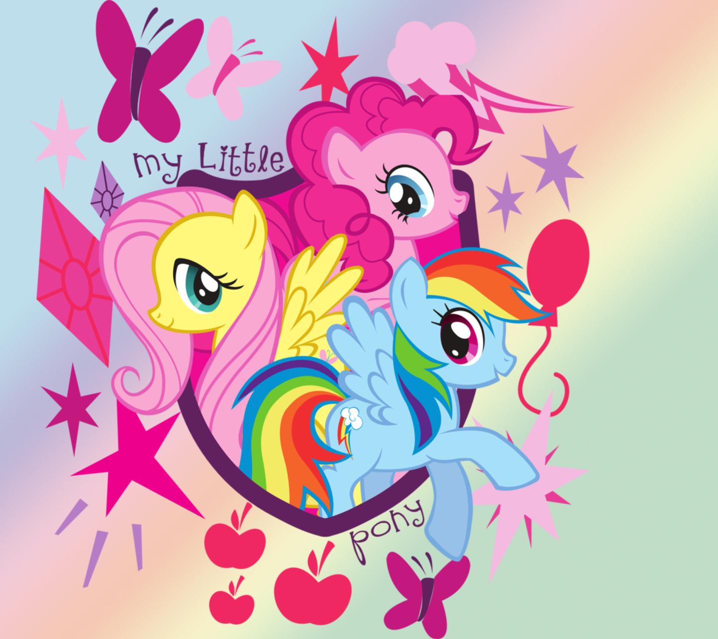 Обои My Little Pony Pinkie Pie 1440x1280