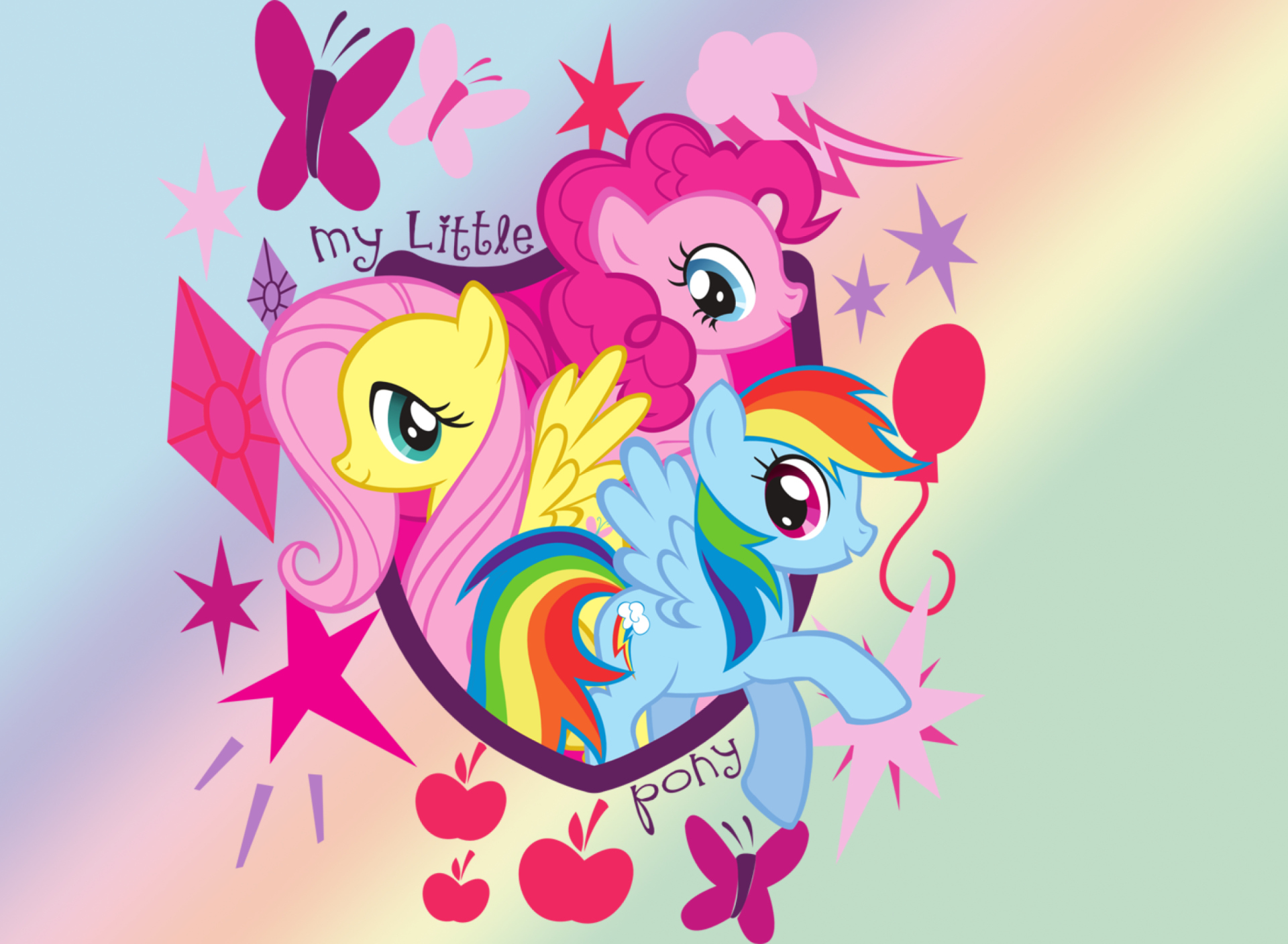 Обои My Little Pony Pinkie Pie 1920x1408