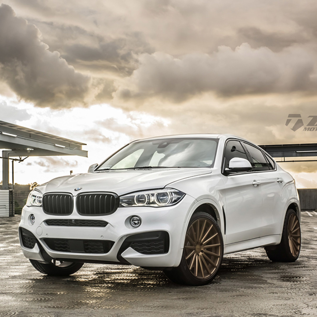 Das BMW X6 Vossen Wheels VVS CV3 Wallpaper 1024x1024