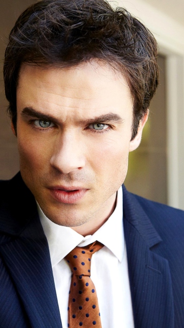 Fondo de pantalla Handsome Ian Somerhalder 360x640