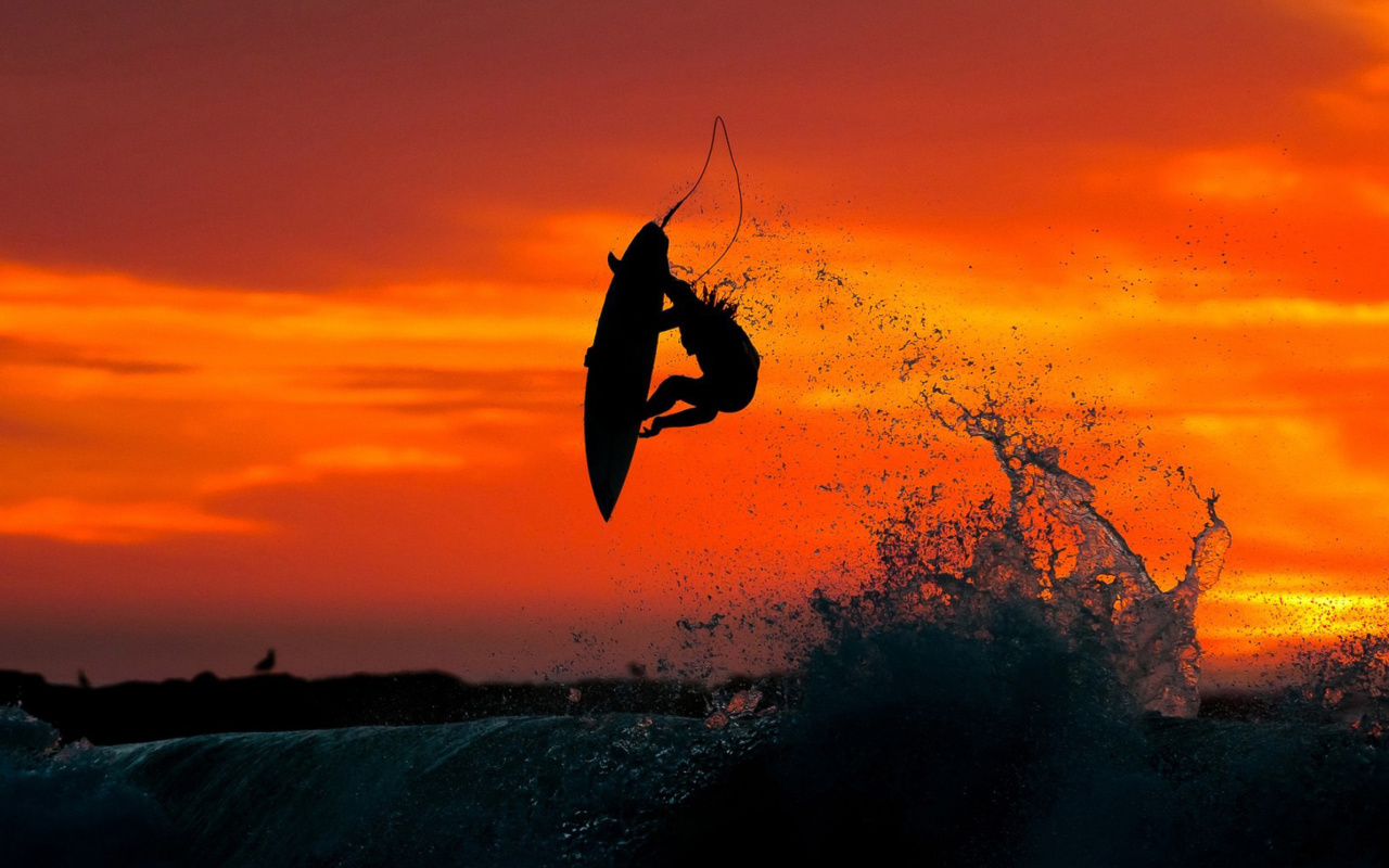 Das Extreme Surfing Wallpaper 1280x800