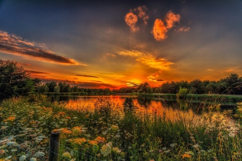 Das Beauty of Romanian landscapes Wallpaper 480x320