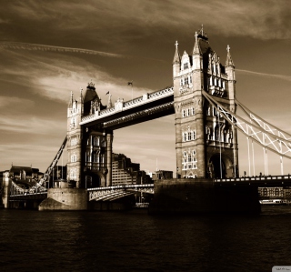 Tower Bridge in London - Obrázkek zdarma pro 208x208