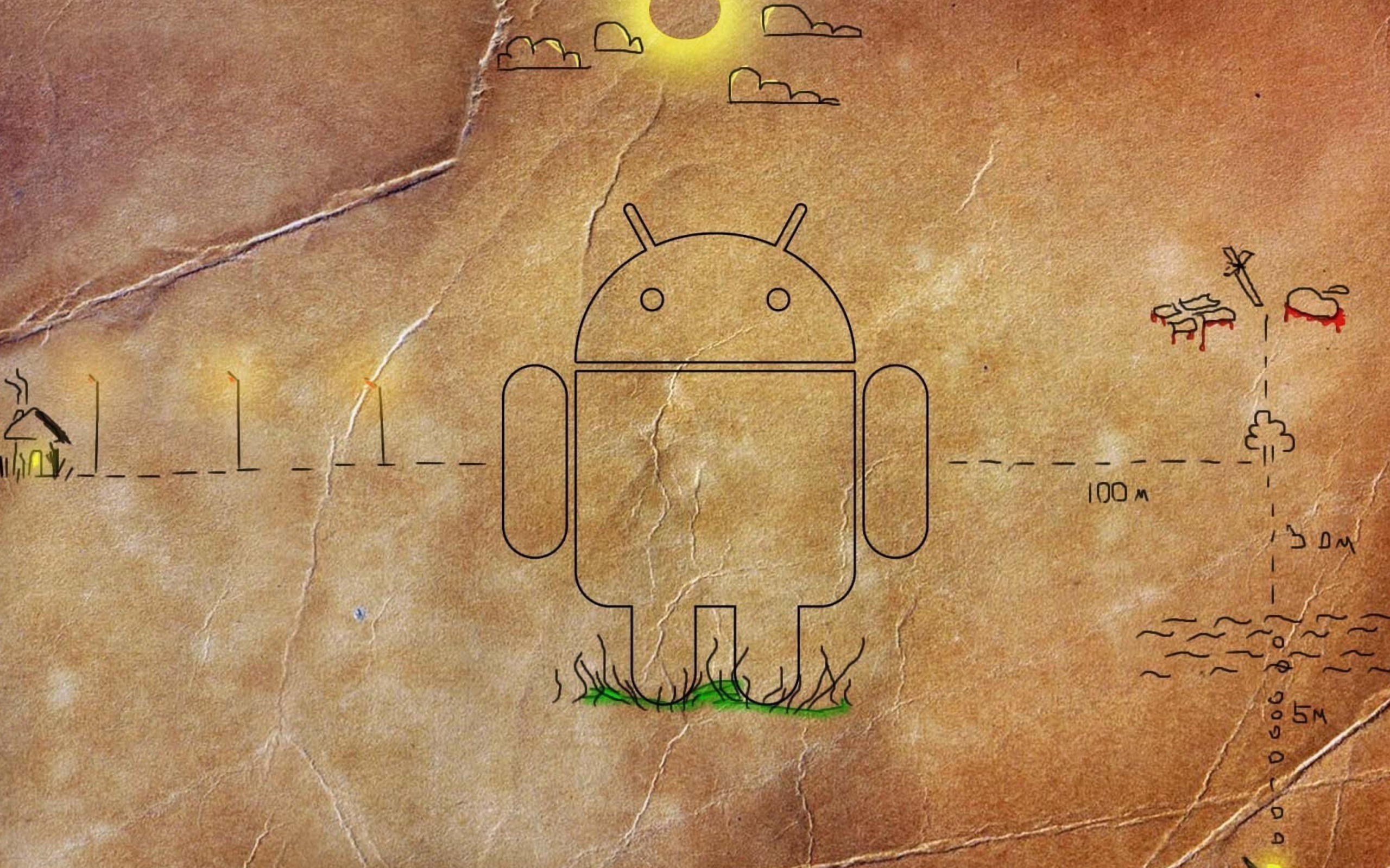 Fondo de pantalla Android HD Logo 2560x1600