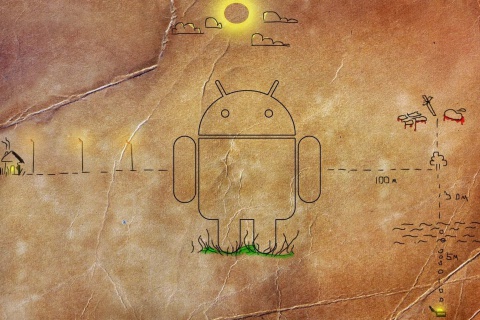 Fondo de pantalla Android HD Logo 480x320