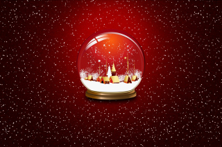 Christmas Souvenir Ball Background for Android, iPhone and iPad