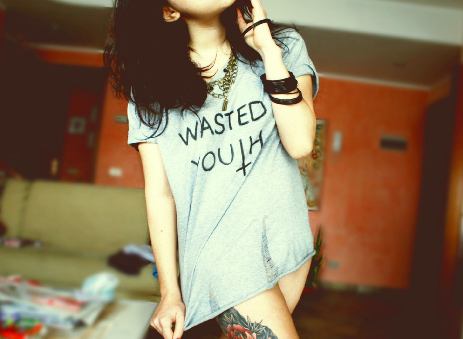 Wasted Youth T-Shirt screenshot #1 1920x1408