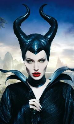 Sfondi Angelina Jolie In Maleficent 240x400