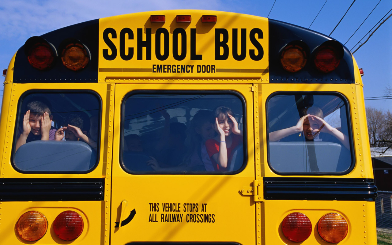 Sfondi School Bus 1280x800