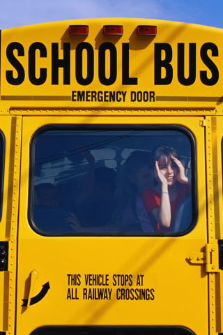 Fondo de pantalla School Bus 320x480