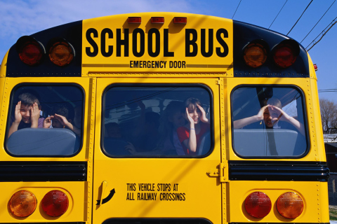 Fondo de pantalla School Bus 480x320