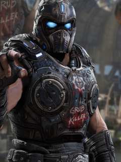 Обои Video Game - Gears Of War 3 240x320