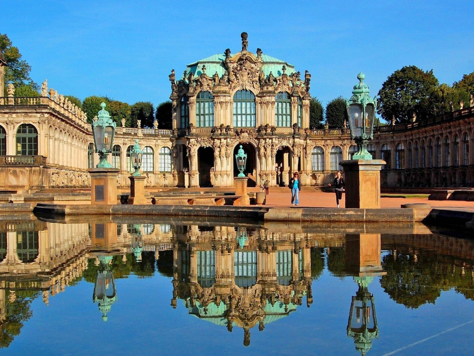 Screenshot №1 pro téma Dresden Zwinger Palace 1600x1200