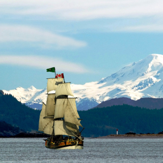 Ship In Canada - Obrázkek zdarma pro iPad Air