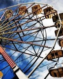 Sfondi Ferris Wheel 128x160