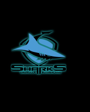 Screenshot №1 pro téma Cronulla-Sutherland Sharks NRL 176x220