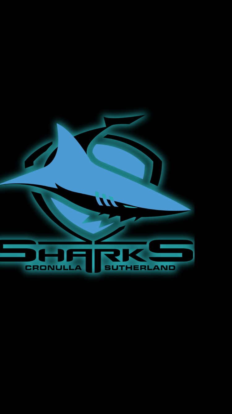 Das Cronulla-Sutherland Sharks NRL Wallpaper 750x1334