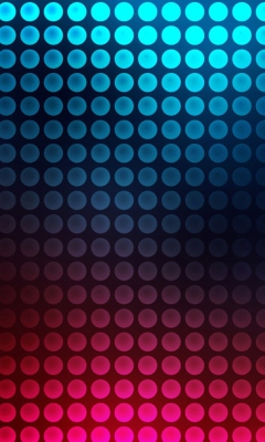 Screenshot №1 pro téma Blue Pink Dots 240x400