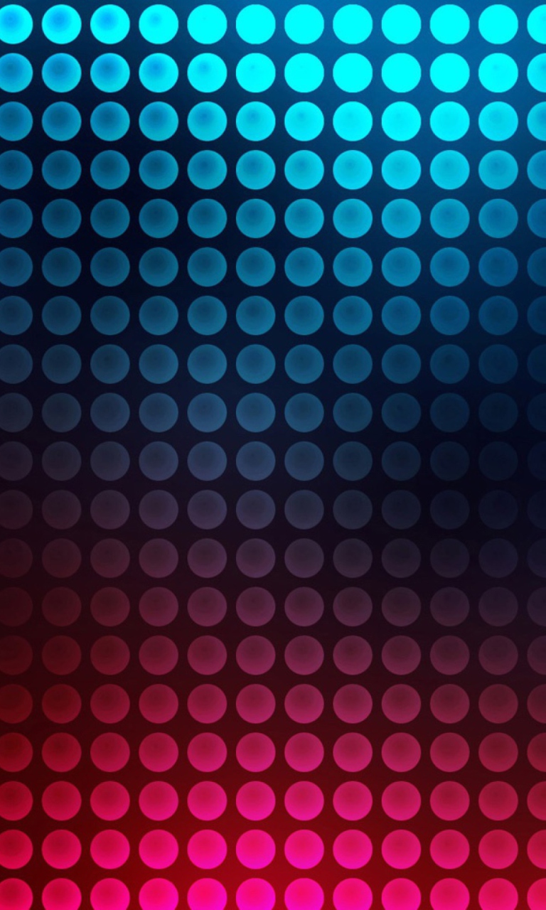 Fondo de pantalla Blue Pink Dots 768x1280