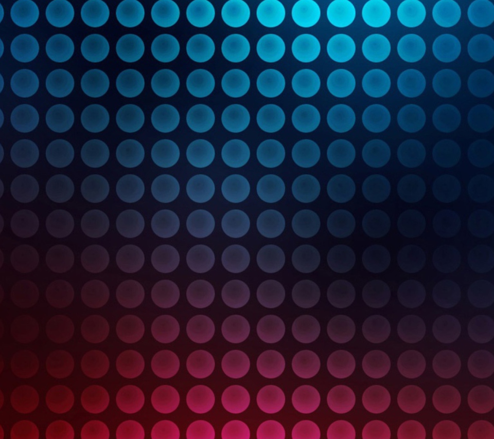 Das Blue Pink Dots Wallpaper 960x854