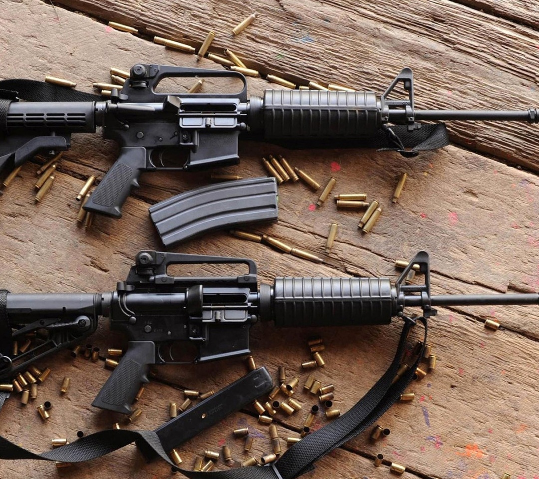 Fondo de pantalla M4 carbine rifle 1080x960