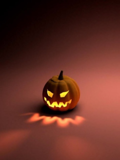 Screenshot №1 pro téma Halloween Pumpkin 240x320