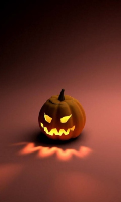 Screenshot №1 pro téma Halloween Pumpkin 240x400