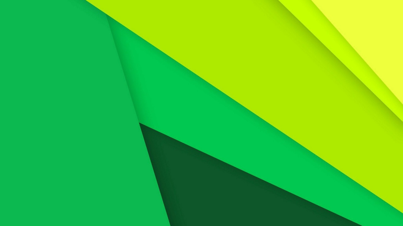 Green Materialdesign screenshot #1 1280x720