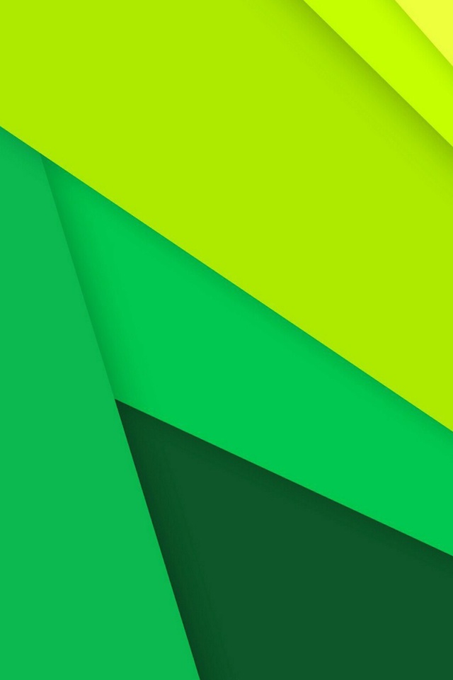 Green Materialdesign screenshot #1 640x960