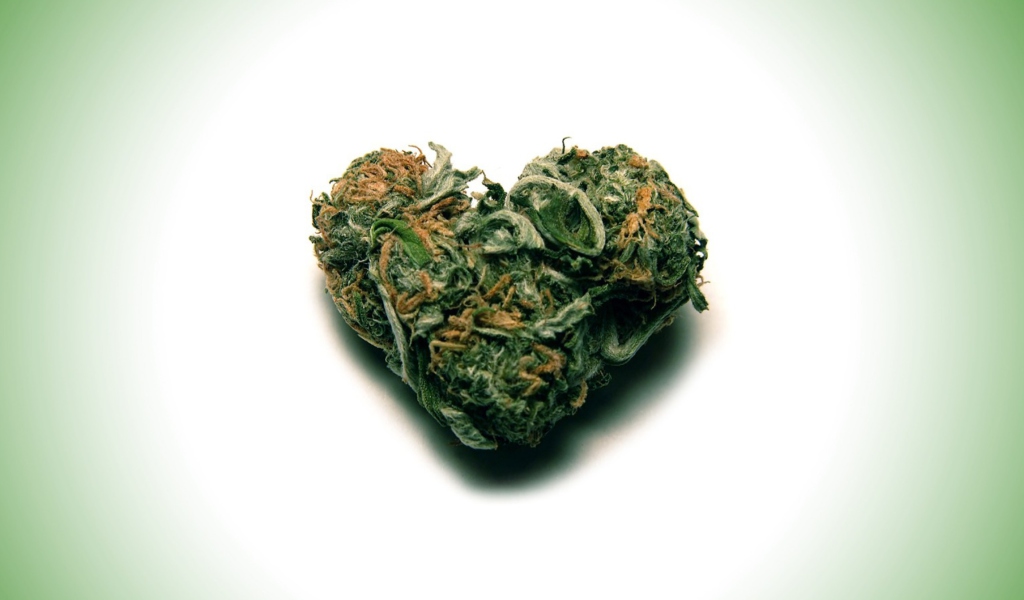 Sfondi I Love Weed Marijuana 1024x600