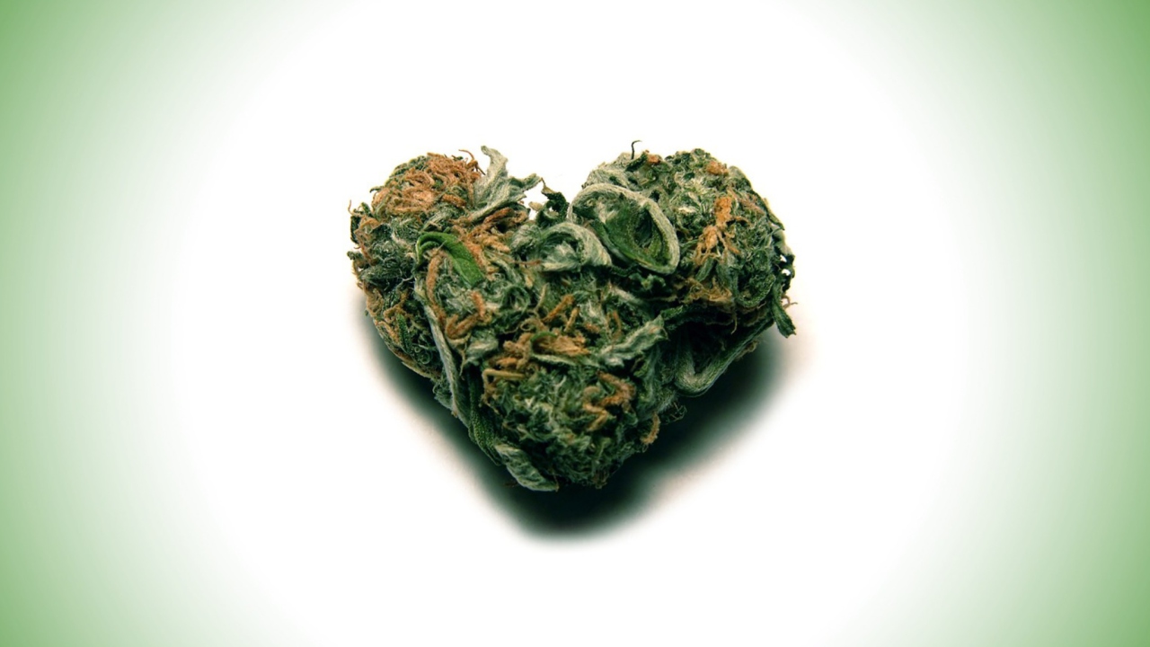 Screenshot №1 pro téma I Love Weed Marijuana 1280x720