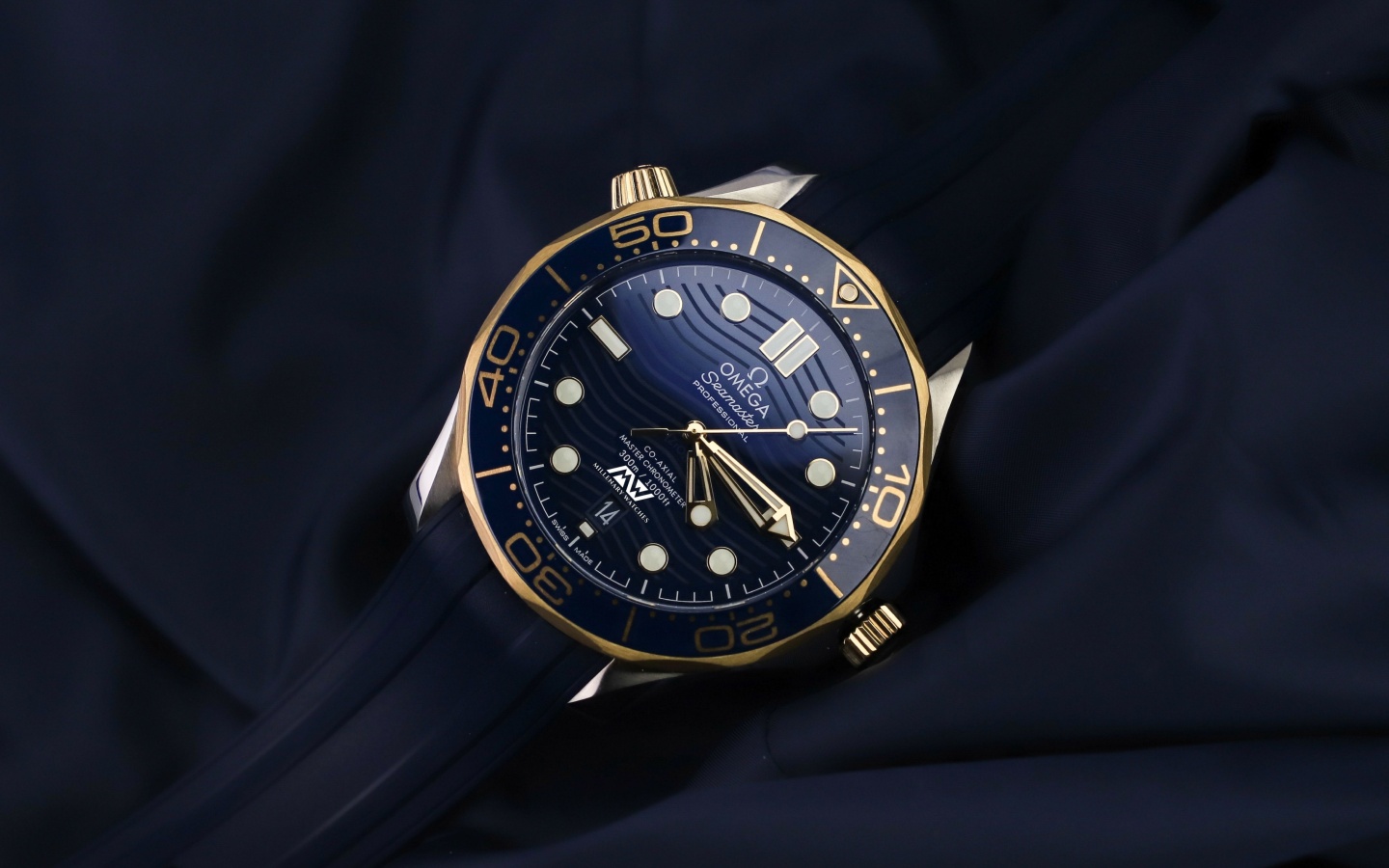 Das Mens Omega Seamaster Watches Wallpaper 1440x900