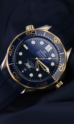 Mens Omega Seamaster Watches wallpaper 240x400