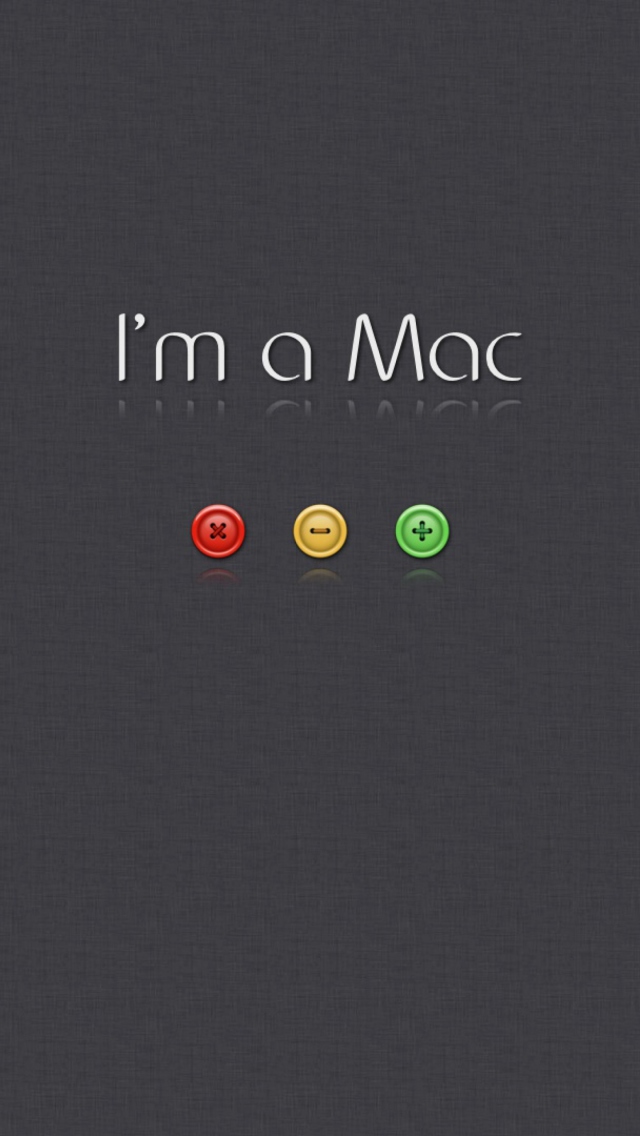 Screenshot №1 pro téma I'm A Mac 640x1136