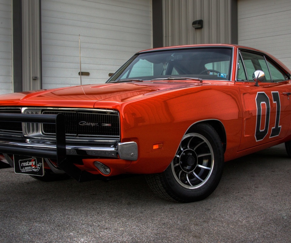 1969 Dodge Charger wallpaper 960x800