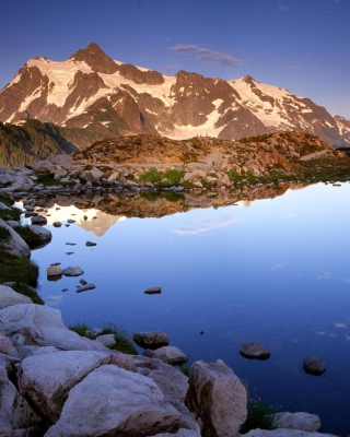 Mount Shuksan at Sunset - Washington - Obrázkek zdarma pro 640x1136