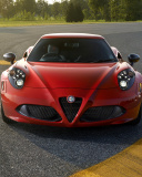 Screenshot №1 pro téma Alfa Romeo 4C Front View 128x160
