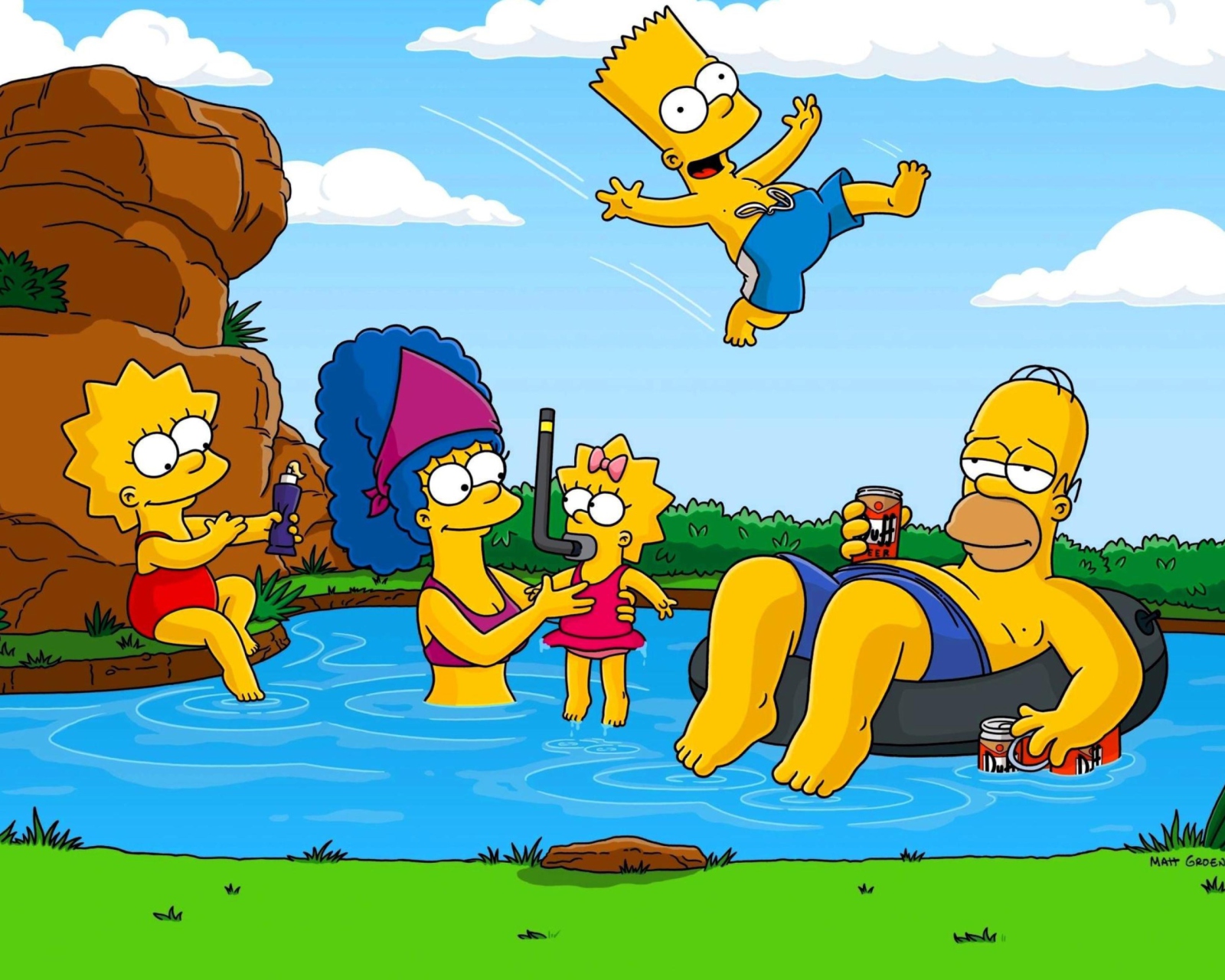 Simpsons screenshot #1 1600x1280