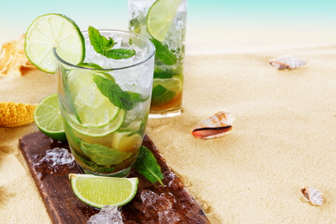 Fondo de pantalla Mojito On Beach 480x320