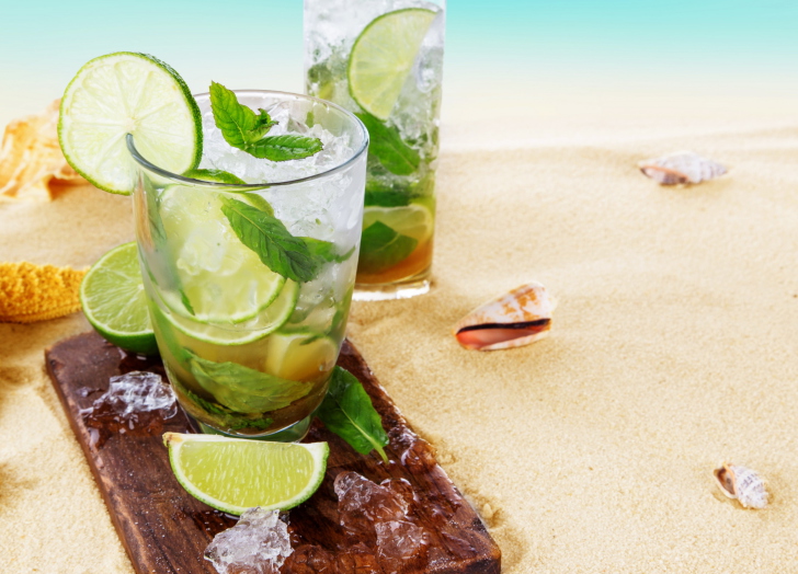 Mojito On Beach wallpaper