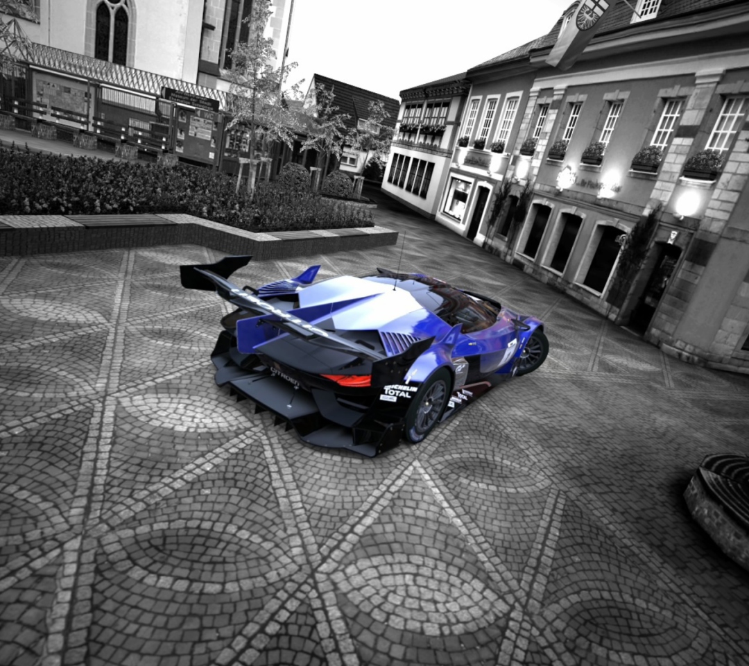 Fondo de pantalla GT by Citroen Race Car 1080x960