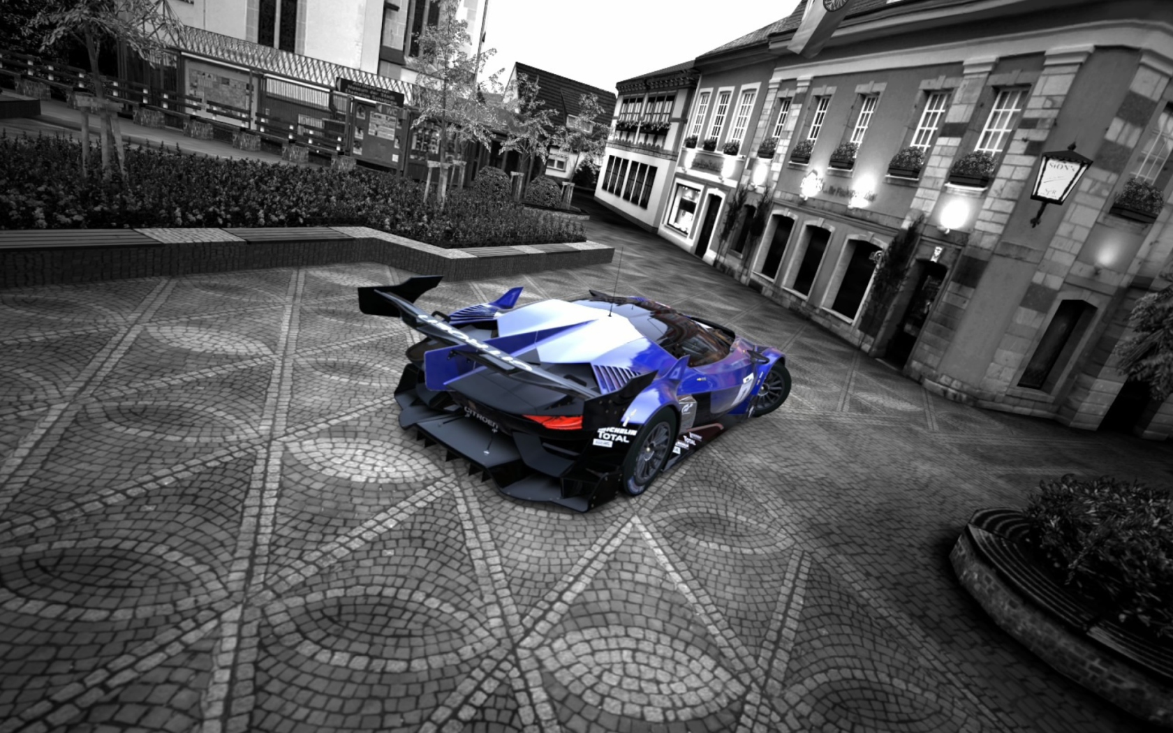 Screenshot №1 pro téma GT by Citroen Race Car 1680x1050