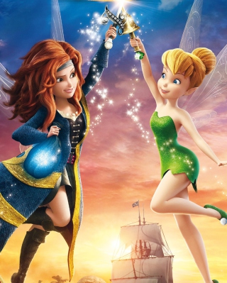 2014 The Pirate Fairy - Obrázkek zdarma pro Nokia X2