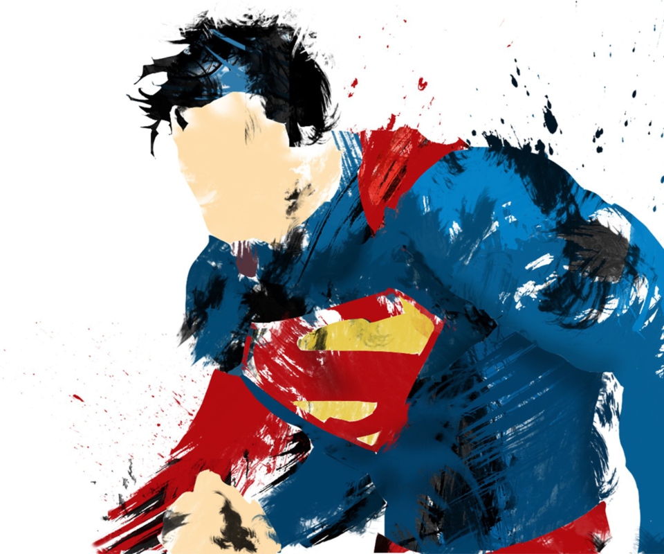 Screenshot №1 pro téma Superman Digital Art 960x800