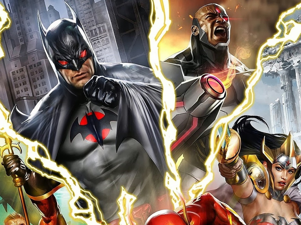 Das Justice League: The Flashpoint Paradox Wallpaper 1024x768