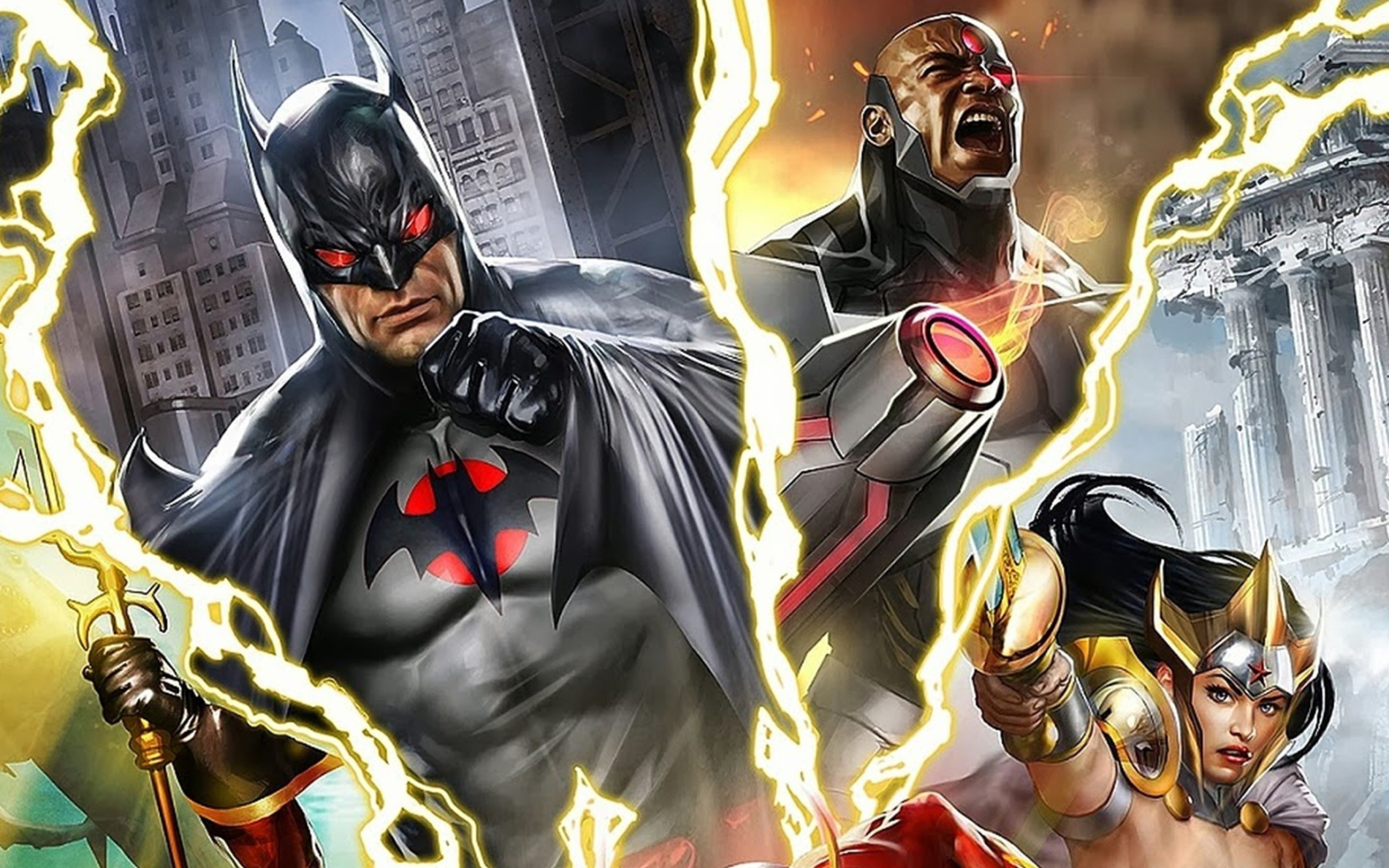 Justice League: The Flashpoint Paradox wallpaper 2560x1600