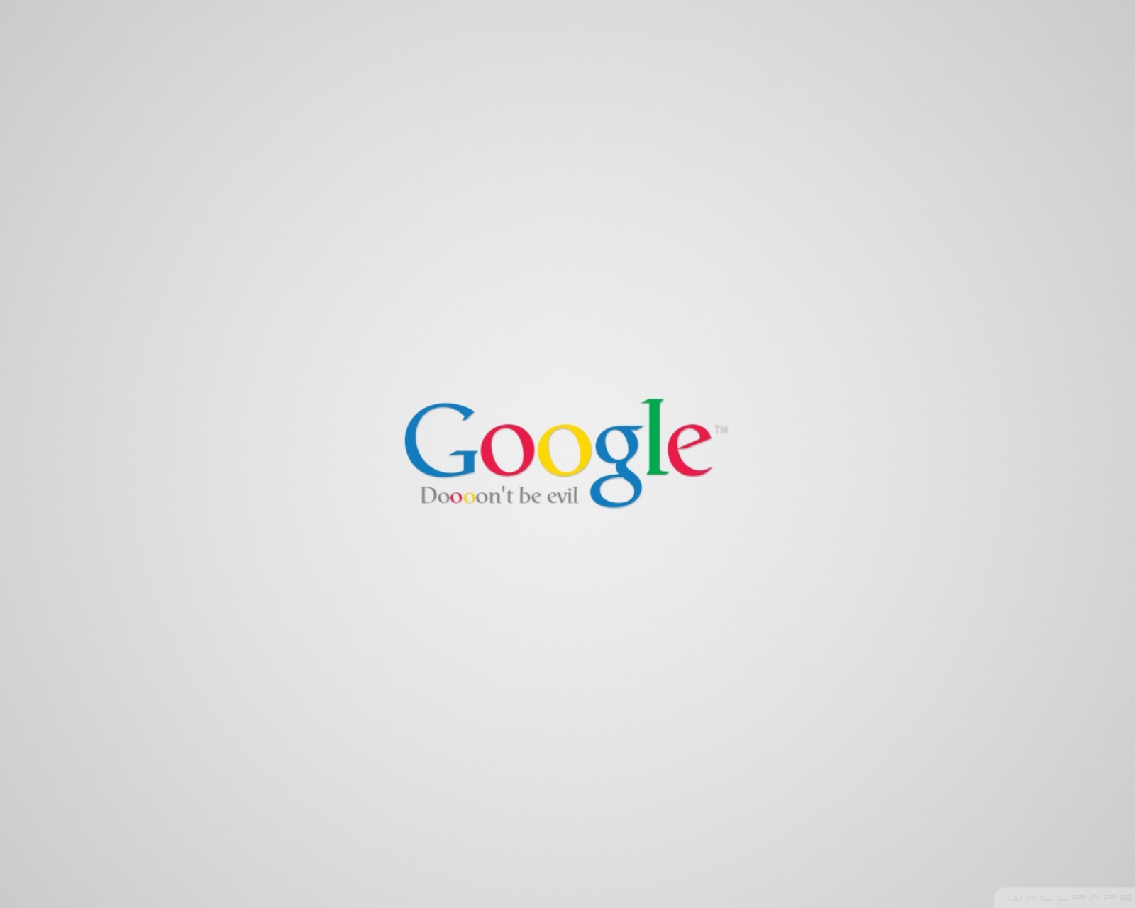 Google - Don't be evil wallpaper 1600x1280