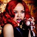 Sfondi Rihanna Singing 128x128