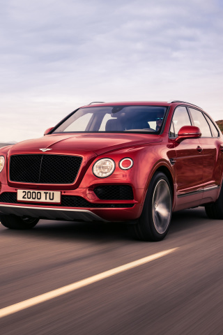 Bentley Bentayga Luxury V8 SUV screenshot #1 320x480